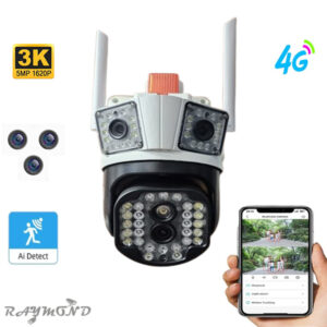 دوربین مداربسته 3لنز سیمکارتی AD-S39-4G